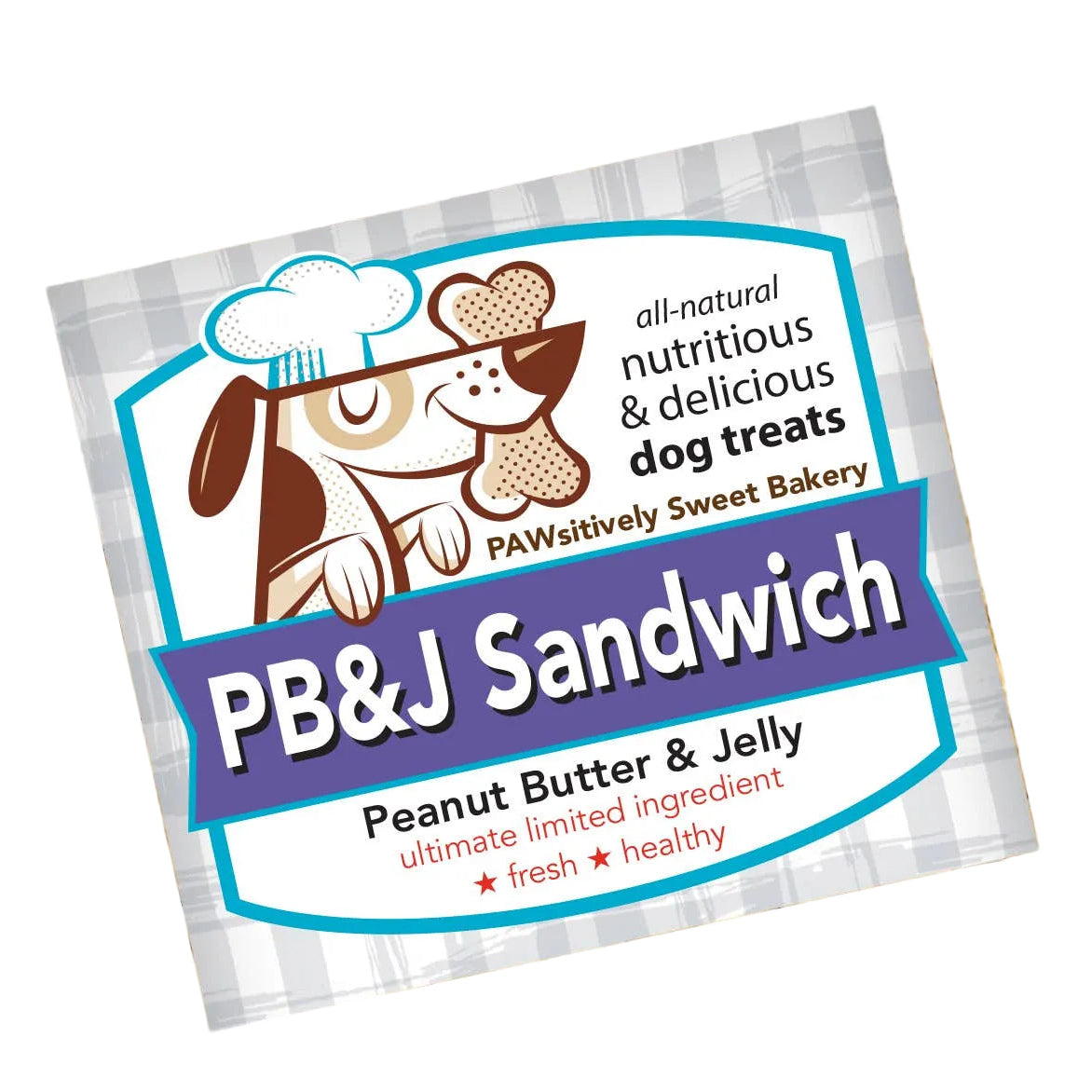 PB&J Sandwich | Dog Biscuit Treats