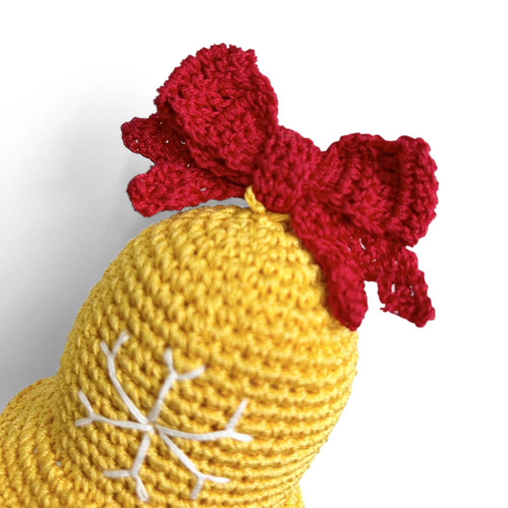 Jingle Bell Crochet Toy