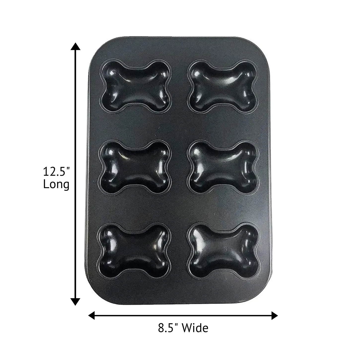 Midlee Nonstick Bone Shape Pan