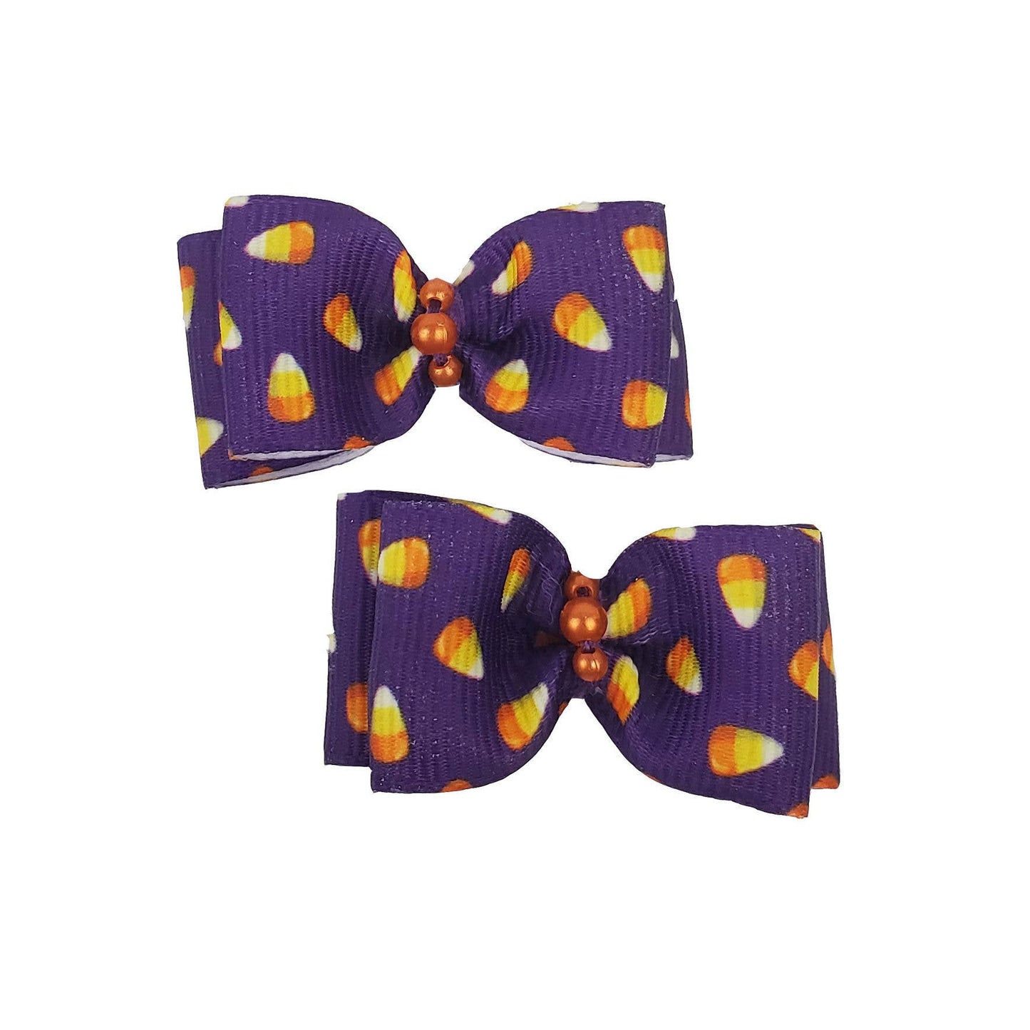 Candy Corn Hair Bows