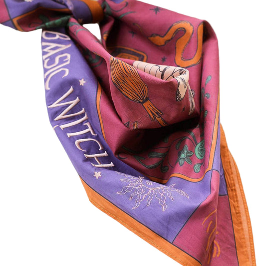 Matching Basic Witch Bandana for Humans and Dogs