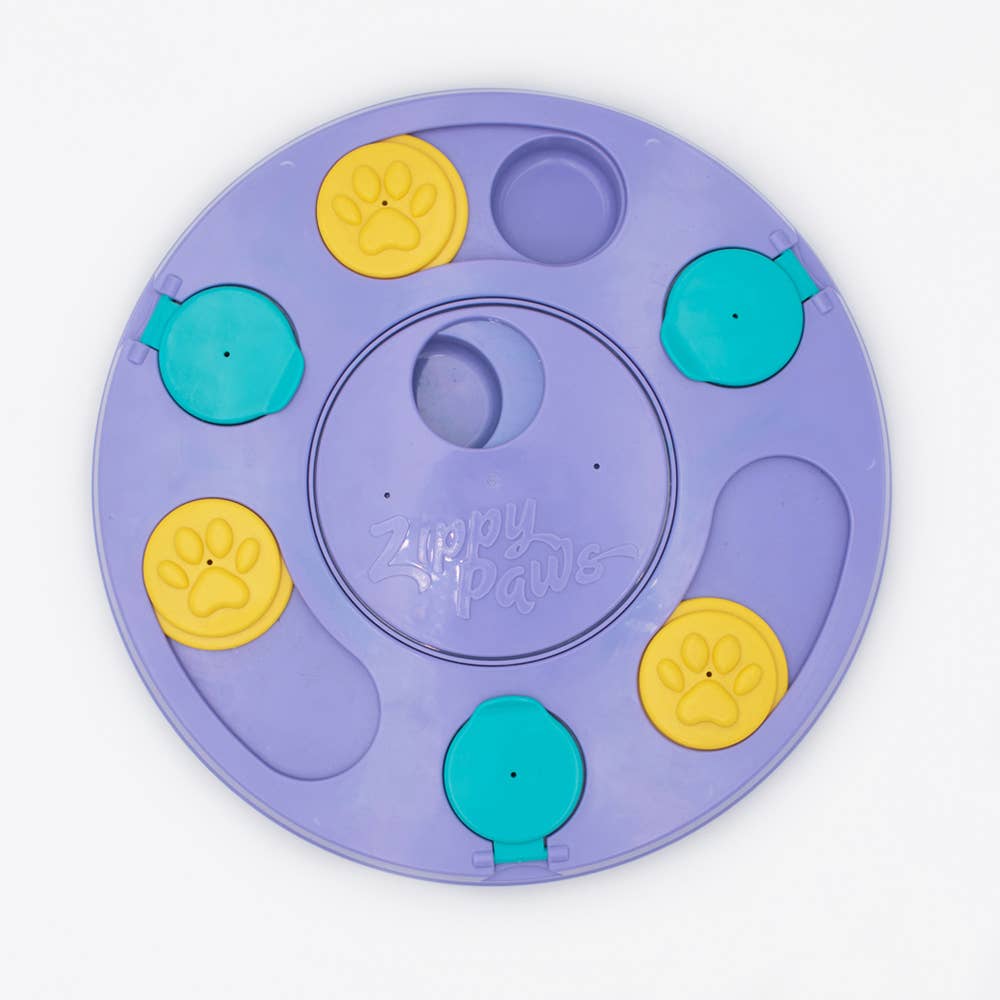 SmartyPaws Puzzler - Purple - Interactive Dog Toy