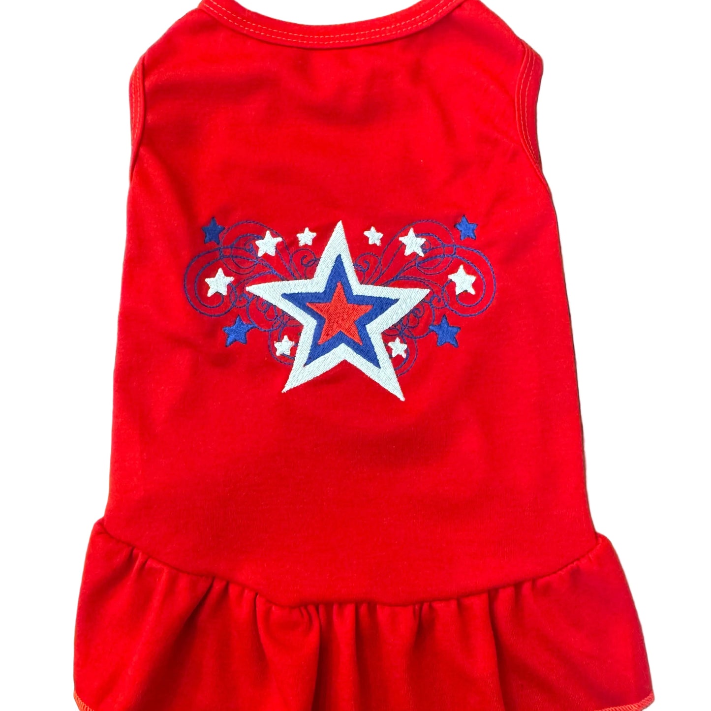 Red, White, Blue Dress