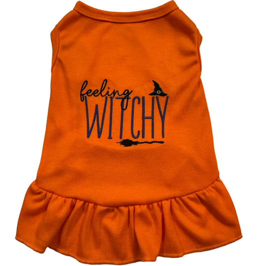 Feeling Witchy Embroidered Dress