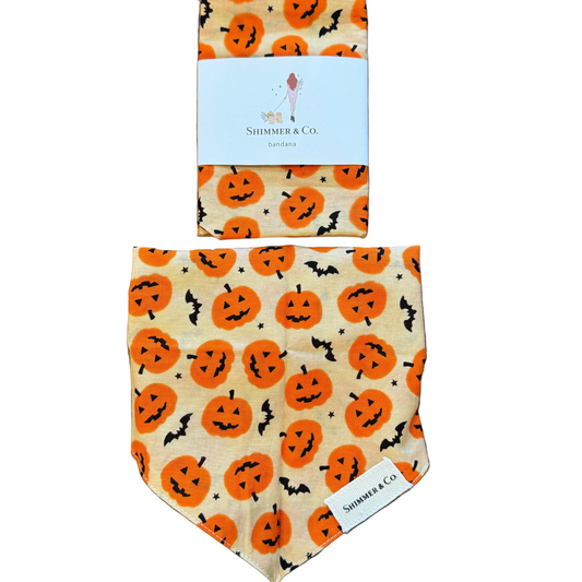 Pupkin Halloween Dog Bandana