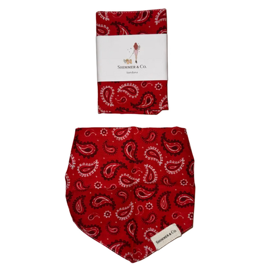 Shimmer & Co. Dallas Dog Bandana