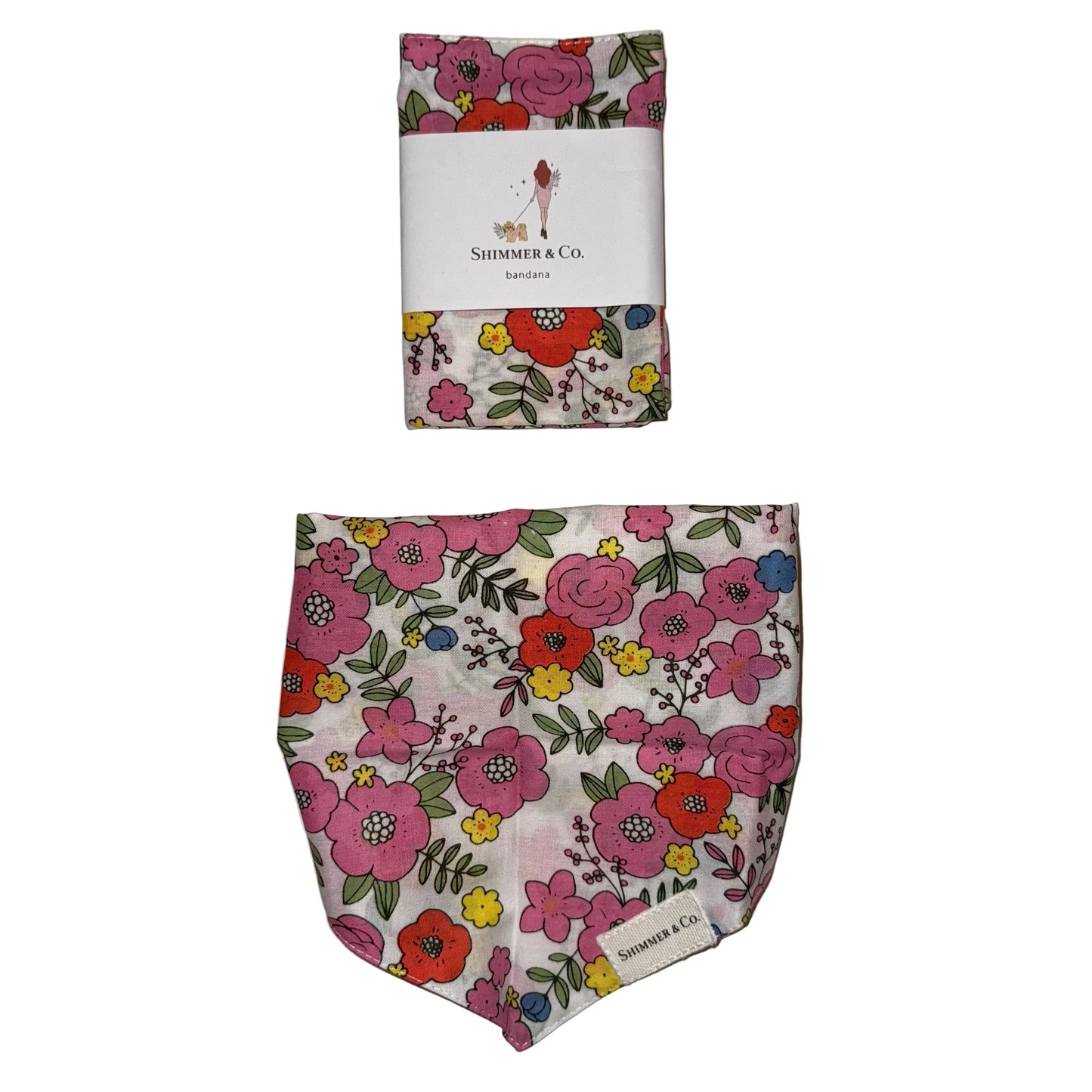 Shimmer & Co. Blossom Dog Bandana