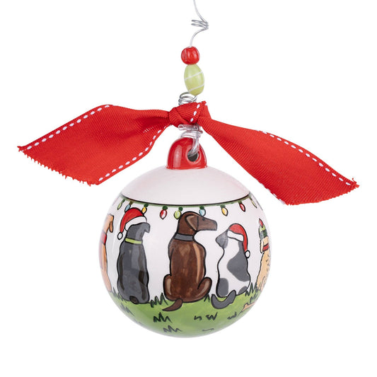 Merry Dog-Mas Holiday Ornament