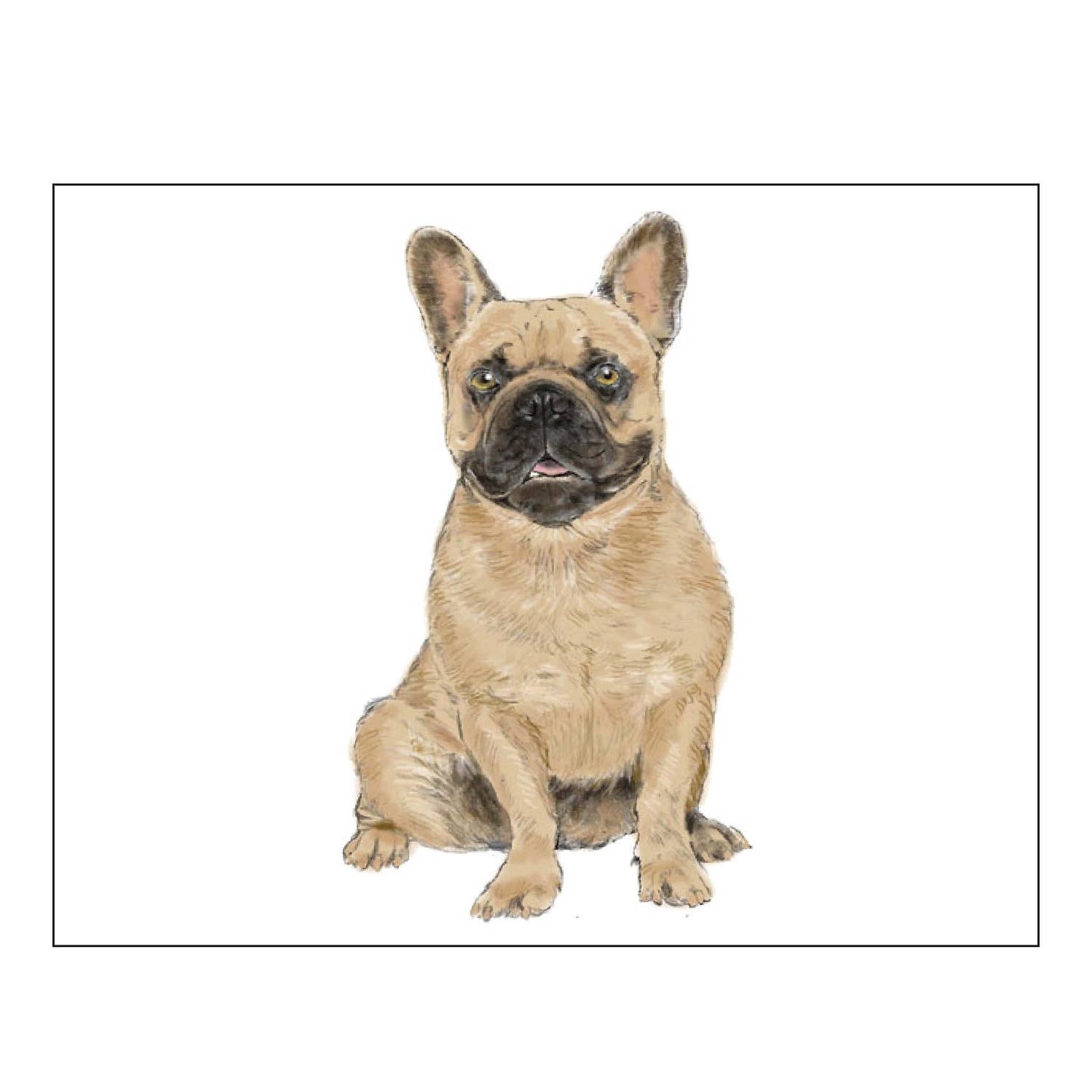 Dog Foldover Notecards - Choose Your Breed