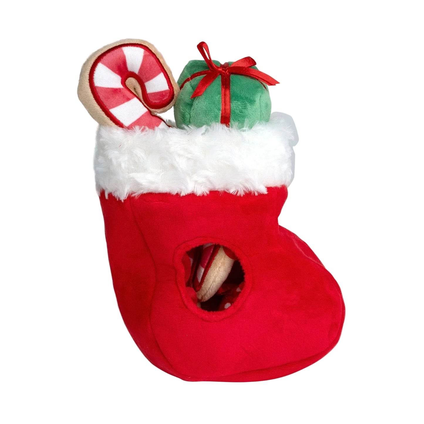 Find a Toy Christmas Stocking Dog Toy